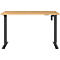 Schreibtisch Profi 2.0, elektrisch höhenverstellbar, B 1200 x T 800 x H 710 - 1190 mm, Grandson-Eiche/schwarz