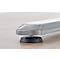 Schreibtisch, Rechteck, elektrisch höhenverstellbar, T-Fuß, B 1600 x T 800 x H 620-1280 mm, inkl. Memory Master, graphit/silber
