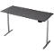 Schreibtisch, Rechteck, elektrisch höhenverstellbar, T-Fuß, B 1800 x T 800 x H 620-1280 mm, inkl. Memory Master, graphit/silber