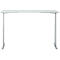Schreibtisch, Rechteck, elektrisch höhenverstellbar, T-Fuß, B 1800 x T 800 x H 620-1280 mm, inkl. Memory Master, lichtgrau/silber