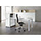 Schreibtisch SOLUS PLAY, 4-Fuß, höhenverstellbar, B 1600 x T 800 x H 720 - 820 mm, weiß