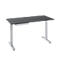 Schreibtisch Start Off, T-Fuß-Gestell, B 1600 x T 800 x H 735 mm, graphit + Schublade