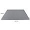 Schreibunterlage Sigel Eyestyle, B 600 x T 450 x H 7 mm, wasserabweisend, Textiloberfläche aus Recycling-PET, hellgrau/schwarz