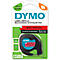Schriftbandkassette für DYMO® Letra Tag, Kunststoff, 12 mm, rot