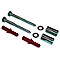 Schroevenset voor wandmontage asbakken, met accessoires, 10 x 100 mm