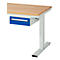 Schubladenblock, 2 Schubladen, für Arbeitstische Serie adlatus 300, Tragkraft 35 kg