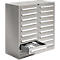Schubladenschrank SF 180, 18 Schübe, alusilber