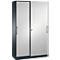 Schuifdeurkast ASISTO C 3000, 5 ordnerhoogten, afsluitbaar, breedte 1200 mm,