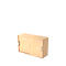 Schuifdeurkast TARVIS, 2 ordnerhoogten, B 1200 x D 400 x H 748 mm, afsluitbaar & stapelbaar, esdoornpatroon