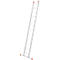 Schuifladder FABILO - H 6050 mm - 2 x 12 sporten
