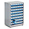 Schuifladestelling, met 48 schuifladen, blauw