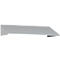 Schuin dak uitbouw voor C+P lockerkast Resisto, helling 26°, B 1148 x D 540 x H 230 mm, staal, lichtgrijs RAL 7035