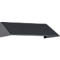 Schuin dak uitbouw voor C+P lockerkast Resisto, helling 26°, B 772 x D 540 x H 230 mm, staal, antracietgrijs RAL 7016
