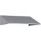 Schuin dak uitbouw voor C+P lockerkast Resisto, helling 26°, B 772 x D 640 x H 230 mm, staal, aluminium wit RAL 9006