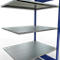 SCHULTE Lagertechnik - Aanbouwsysteem zonder schroeven - 2000x1000x800 mm, type 150 kg