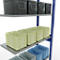 SCHULTE Lagertechnik - Aanbouwsysteem zonder schroeven - 2500x1000x400 mm, type 150 kg