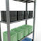 SCHULTE Lagertechnik - Base apilable con barra de bloqueo longitudinal - 2000x1000x300 mm, tipo 150 kg