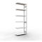 Schulte Lagertechnik boltless shelving system MULTIplus 250, boltless add-on shelving, length bolt, 3000x1000x400 mm, 7 shelves, light grey