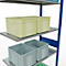 SCHULTE Lagertechnik - Boutloos erkersysteem - 3000x1000x500 mm, type 150 kg