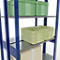 SCHULTE Lagertechnik - Boutloze dubbele bodemplank type 150 - 2500x1000x2x300 mm 2x6 legborden