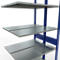 SCHULTE Lagertechnik - Boutloze dubbele stapelbak type 150 - 3000x1000x2x400 mm 2x7 schappen