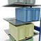 SCHULTE Lagertechnik - Boutloze dubbele stapelbak type 150 - 3000x1000x2x500 mm 2x7 schappen
