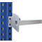 Schulte Lagertechnik doorsteekbeveiliging voor palletstelling, voor staanderlengte 1350 mm, palletuitsteek 75 mm, verzinkt