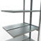 SCHULTE Lagertechnik Doppel-Anbauregal Stecksystem, MULTIPlus250, 3000x1000x(2x400) mm, 14 Böden, verzinkt