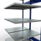 SCHULTE Lagertechnik - Dubbel legbordstelling. Type 250 kg - 2000x1000x2x600 mm, 10 schappen