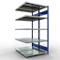 SCHULTE Lagertechnik - Dubbel legbordstelling. Type 250 kg - 2000x1000x2x600 mm, 10 schappen