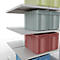 SCHULTE Lagertechnik - Dubbel legbordstelling. Type 250 kg - 2000x1000x2x600 mm, 10 schappen