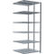 SCHULTE Lagertechnik - Dubbele stapelbak, type 150 - 2500x1000x2x500 mm galv.2x6 schappen