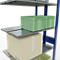 SCHULTE Lagertechnik - Dubbele stapelbak type 150 - 3000x1000x2x300 mm 2x7 schappen