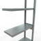 Schulte Lagertechnik Fachbodenregal-Stecksystem MULTIplus 250, Anbauregal, Längenriegel, 2500x750x300 mm, 6 Böden, verzinkt