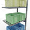 Schulte Lagertechnik Fachbodenregal-Stecksystem MULTIplus 250, Anbauregal, Längenriegel, 2500x750x500 mm, 6 Böden, verzinkt