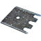 Schulte Lagertechnik Fußplatten-Unterlegblech für Ständerrahmen S610-M18-U und S625-A18, Stärke 1 mm, verzinkt, 1 Stück