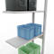 SCHULTE Lagertechnik - Insteekbevestiging met lengtebout - 2500x750x300 mm, type 150 kg