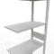 SCHULTE Lagertechnik - Insteekbevestiging met lengtebout - 3000x750x400 mm, type 150 kg