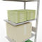 SCHULTE Lagertechnik - Insteekbevestiging met lengtebout - 3000x750x500 mm, type 150 kg