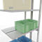 SCHULTE Lagertechnik Insteeksysteem voor dubbele rekken, MULTIPlus250, 3000x1000x(2x300) mm, 14 legborden, gegalvaniseerd