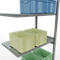 Schulte Lagertechnik MULTIplus 250 boutloos rekkensysteem, boutloze aanbouwstelling, lengte bout, 3000x1000x600 mm, 7 legborden, verzinkt