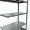 Schulte Lagertechnik MULTIplus 250 estantería sin tornillos, módulo atornillable, longitud atornillable, 2000x1000x500 mm, 5 baldas, galvanizado