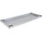 SCHULTE Lagertechnik MULTIPlus 250 extra legbord, 1300x400 mm, rand 40 mm, met 4 legbordsteunen
