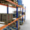 Schulte Lagertechnik Palettenregal, Grundregal, B 8444 x T 1100 x H 3000 mm, 3 Ebenen, Palettengewicht bis 500 kg, Feldlast 5395 kg, blau/orange