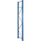 Schulte Lagertechnik palletstelling staanderframe S610-M18-U, ongemonteerd, D 800 x H 2000 mm, staanderbreedte 76 mm, blauw/verzinkt