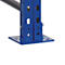 Schulte Lagertechnik Plaque de base pour support pour montants S625-A18, L 145 x P 155 mm, épaisseur 6 mm