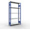 Schulte Lagertechnik Rayonnage à tablettes MULTIplus150, rayonnage de base emboîtable, L 1000 x P 300 x H 2000 mm, 5 niveaux, jusqu'à 1300 kg, bleu gentiane/galvanisé