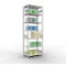 Schulte Lagertechnik Rayonnage à tablettes MULTIplus150, rayonnage de base emboîtable, L 1000 x P 600 x H 3000 mm, 7 niveaux, jusqu'à 1500 kg, gris clair