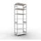 Schulte Lagertechnik Rayonnage à tablettes MULTIplus150, rayonnage de base emboîtable, L 1000 x P 600 x H 3000 mm, 7 niveaux, jusqu'à 1500 kg, gris clair