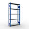 Schulte Lagertechnik Rayonnage à tablettes Système enfichable MultiPlus250, rayonnage de base, 5 tablettes, entretoise, L 1000 x P 300 x H 2000 mm, bleu gentiane RAL 5010